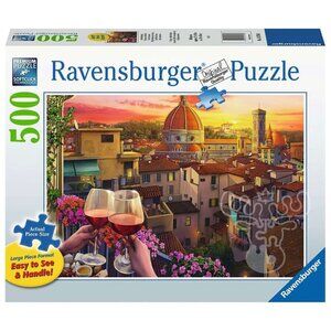 Ravensburger 500 pcs Large Format Puzzle-Cozy Wine Terrace New sealed